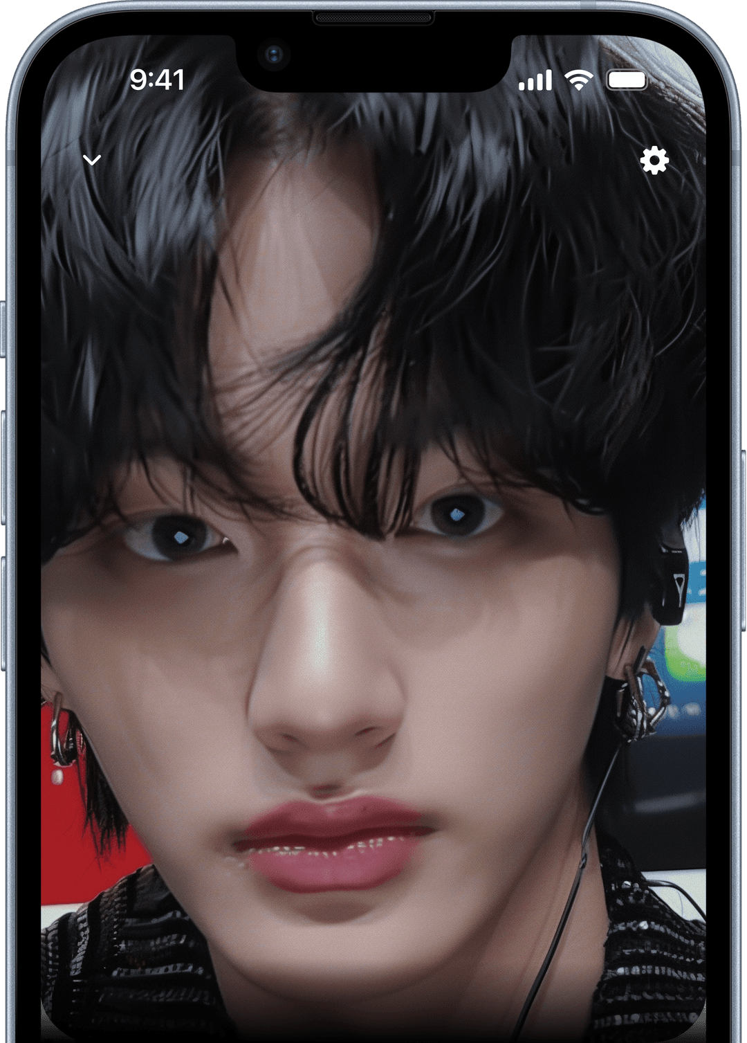 AI Idol on a smartphone